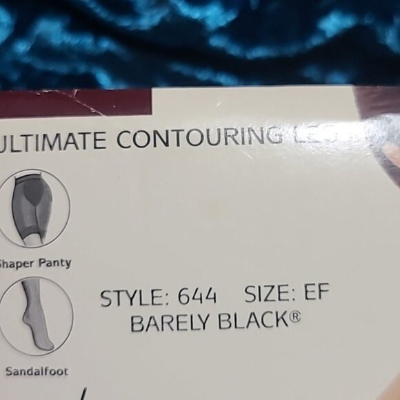 Hanes Smooth Illusions Contouring Collection Barely Black Shaper Panty - Picture 6 of 7